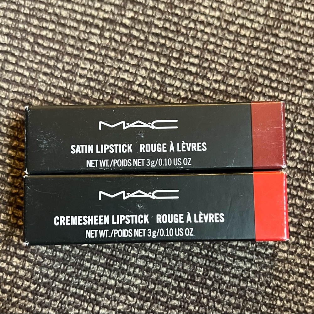 NIB 2pc MAC Lipstick Bundle